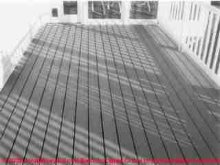 Figure 4-1: Photo of decay-resistant deck construction  (C) J Wiley, S Bliss