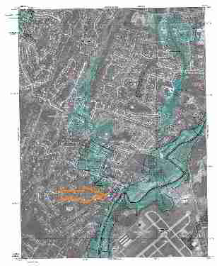 FEMA flood zone map for Wappingers Creekk 2013