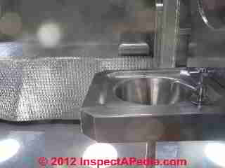 All stainless container house interior, River Walk Brooklyn NY (C) Daniel Friedman