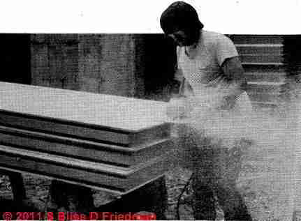Atlas Industries (Aywer MA, has been making stress skin panels since 1976. (C) S Bliss D Friedman