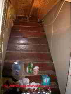 Clutter on steps is a trip hazard (C) Daniel Friedman