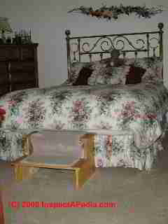 Stair for a dog to get into bed (C) Daniel Friedman
