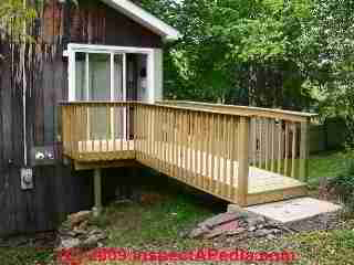 New building access ramp (C) Daniel Friedman
