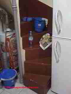 Bad attic access - clutter (C) Daniel Friedman