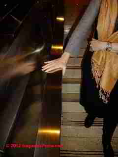 Unsafe railing at a NY City public  building (C) Daniel Friedman 2012