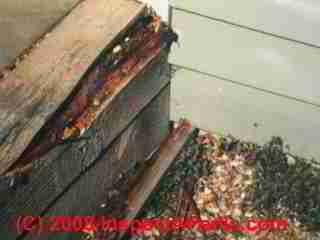 Landscape tie stair rot and insect damage (C) Daniel Friedman