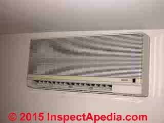 Split system air conditioner condensate leak repair (C) Daniel Friedman