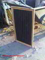 Dirty HVAC air filter (C) Daniel Friedman