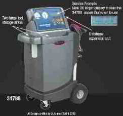Robinaire refrigerant testing and charging equipment