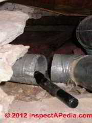 Disconnected ductwork (C) D Friedman