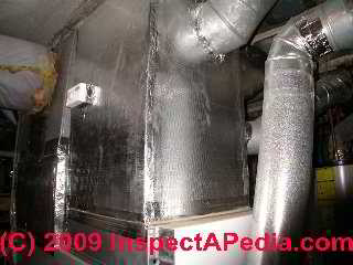  Rigid fiberglass HVAC duct board air handler (C) Daniel Friedman