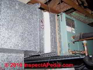 Asbestos duct vibration damper cloth (C) D Friedman J Lee