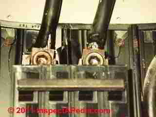 Aluminum service entry cables (C) Daniel Friedman
