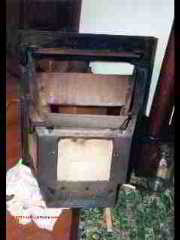 Antique coal burning fireplace Poughkeepsie (C) Daniel Friedman