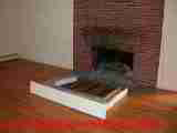 Fireplace collapse