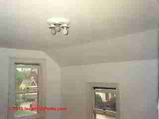 Incandescent bulb ceiling light (C) D Friedman