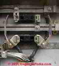 Electric meter base no arcing (C) Daniel Friedman