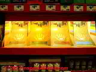 Color temperature of lights - demo (C) D Friedman