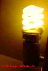 Color temperature of lights - demo (C) D Friedman