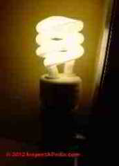 Color temperature of lights - demo (C) D Friedman