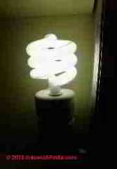Color temperature of lights - demo (C) D Friedman