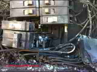 Cutler Hammer electrical panel fire (C) D Friedman B Kessler