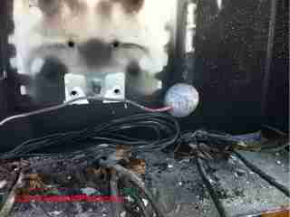 Cutler Hammer electrical panel fire (C) D Friedman B Kessler