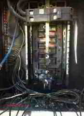 Cutler Hammer electrical panel fire (C) D Friedman B Kessler
