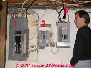 Backup electrical generator hookup (C) D Friedman