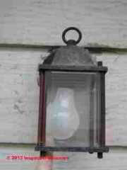 Unsafe outdoor lighting (C) D Friedman