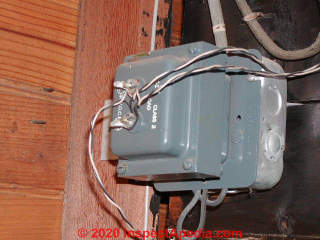 Low voltage transformer for heating or air conditioning (C) Daniel Friedman