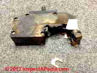 Zinsco failure photo (C) InspectApedia Adam Kranzel