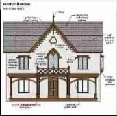 Gothic Revival Architecture (C) Carson Dunlop Associates