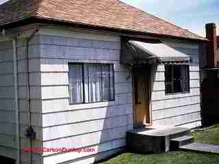 Brushed cedar shingles (C) Carson Dunlop Assoc