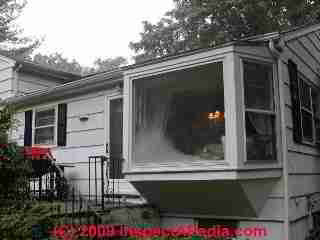 Window condensation and lost seal (C) Daniel Friedman