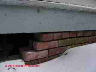 Structural brick wall damage and interior view (C) Daniel Friedman