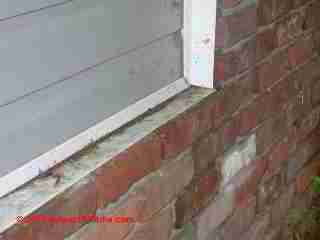 Rebuilt brick veneer wall (C) Daniel Friedman