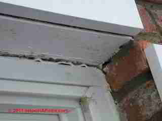 Steel lintel in brick wall (C) Daniel Friedman
