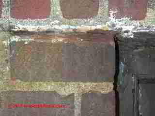 Steel window lintel in brick wall (C) Daniel Friedman