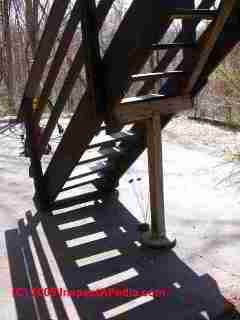 Tall deck stair (C) Daniel Friedman\