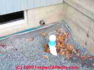 Foundation waterproofing (C) Daniel Friedman