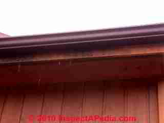Backflowing gutters (C) Daniel Friedman