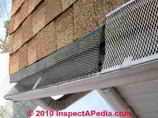 Gutter Screens (C) D Friedman S Shockley