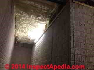 Porch wall to floor juncture exposed to the weather (C) InspectApedia