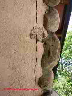 Stone veneer wall loose (C) D Friedman