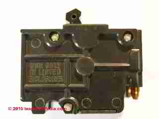 Pre 1970 FPE Breaker (C) D Friedman D Carrier