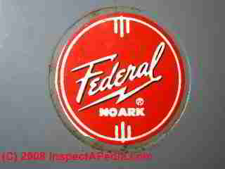 FPE NoArc electrical panel label