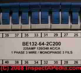 Federal Pioneer electric panel label