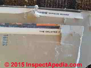 Celotex Celo-Rok gypsum board (C) InspectApedia SQ