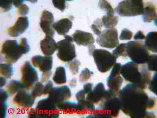 Ceramic glaze fragments art school (C) Daniel Friedman